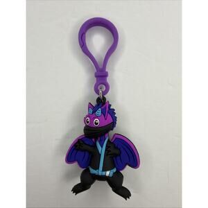 AHA Kids Heart Challenge 2022 Breeze Dragon Character Rubber Keychain Bag Charm